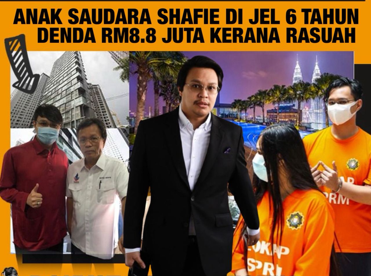 Saifullah anak bekas Ketua Setiausaha Politik Shafie Apdal dijel 6 tahun, denda RM8.8 juta kerana rasuah   