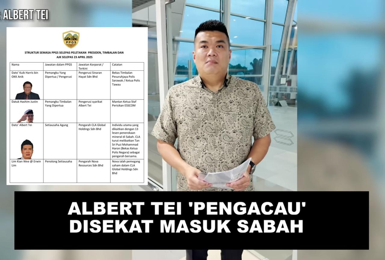 Albert Tei Dilarang Masuk Sabah Kerana Pengacau, Tapi Masih Dibolehkan Hadir Kes Mahkamah